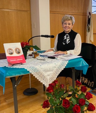 Maria Zakrzewska at the Niles Public Library in Niles, IL